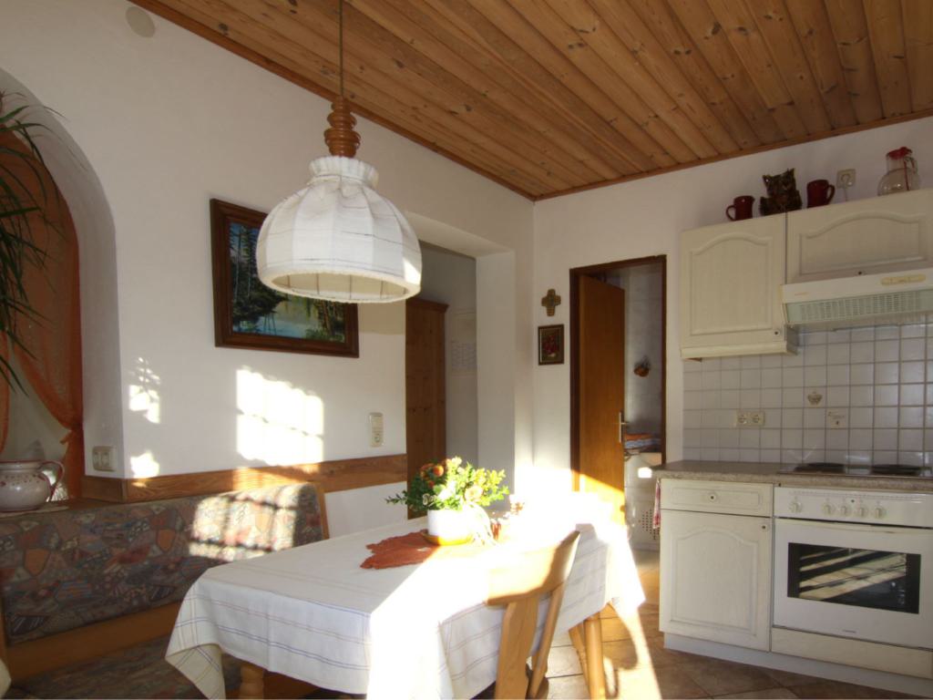 Die Küche in der Ferienwohnung II im Haus Lohner